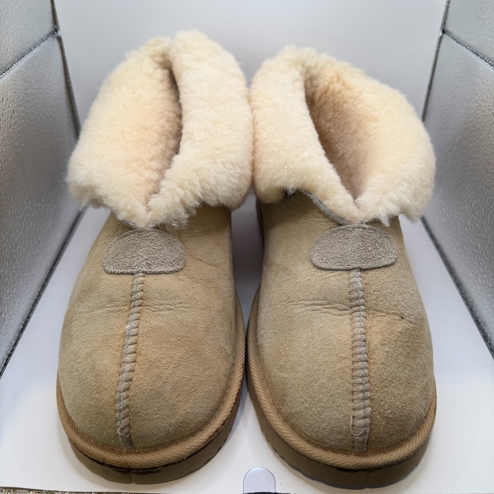 UGG Tan and Cream Women's Slippers